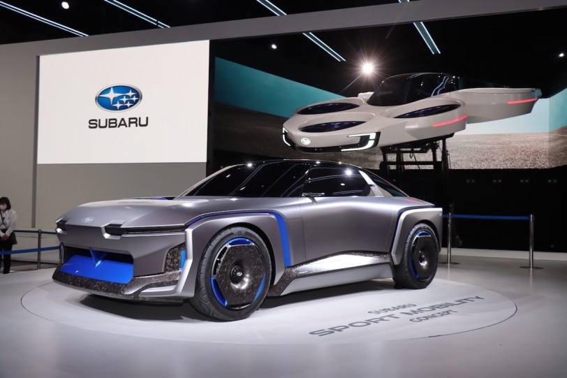 2023 日本移動展：不同移動方式的展現，Subaru AIR MOBILITY Concept 和 SPORT MOBILITY Concept