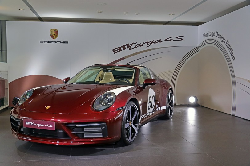 台灣配額 14 台全銷售一空！Porsche 911 Targa 4S Heritage Design Edition 在台現身