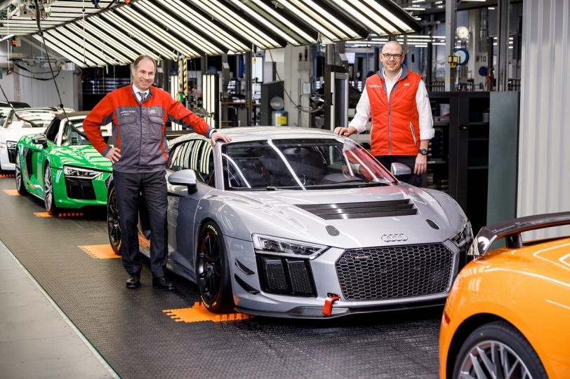 Audi R8 LMS GT4賽車僅四個月時間就交付了50輛！