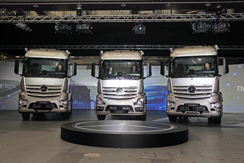 打造商用重車安全新基準，Mercedes-Benz Actros 全車系正式亮相