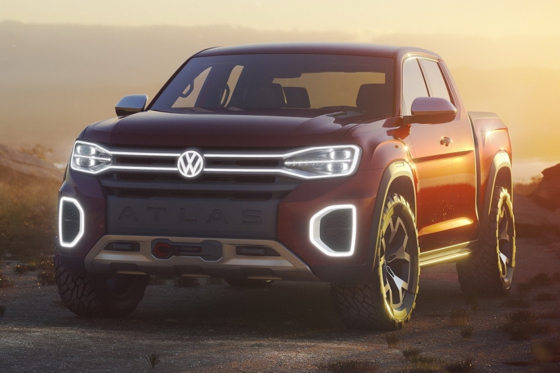 Volkswagen美國執行長喊話！盼Atlas Tanoak Pickup Concept投入量產