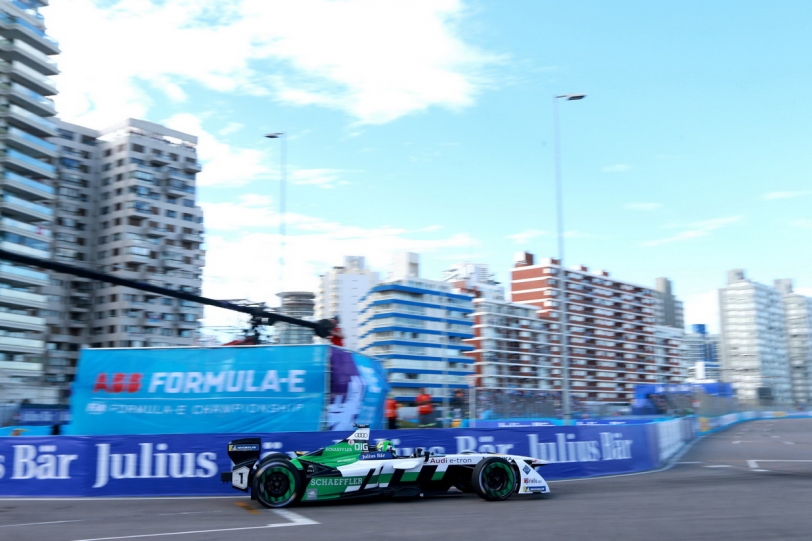 Formula E烏拉圭分站Audi Sport勢如破竹聲勢驚人，明星車手Lucas di Grassi重返頒獎台