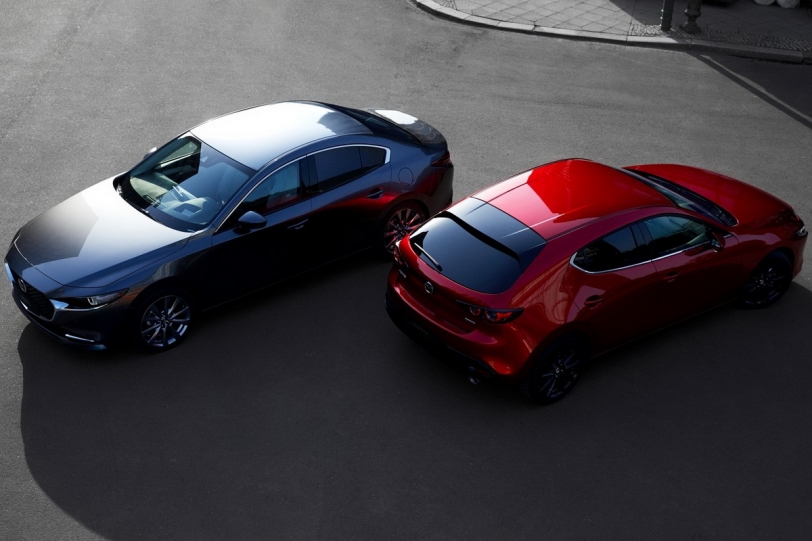 全新Mazda3同級之最，採用全球首創1,310 MPa高強度鋼材冷沖壓車身結構
