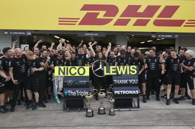 2016 F1賽季Mercedes車隊封王，車手冠軍會是誰呢？