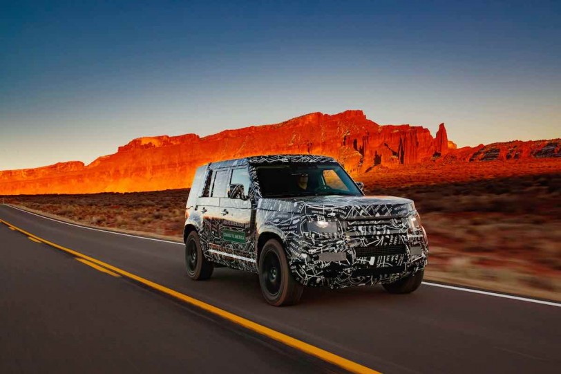 穿越120萬公里極限征途，新世代 Land Rover Defender測試原型車於 World Land Rover Day 亮相