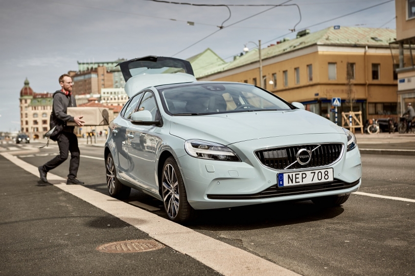 Volvo新創意：讓你的愛車也能收快遞(內有影片)