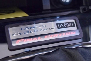 287萬買的是傳奇！Mitsubishi Lancer Evolution Final Edition US#0001就要這個價！