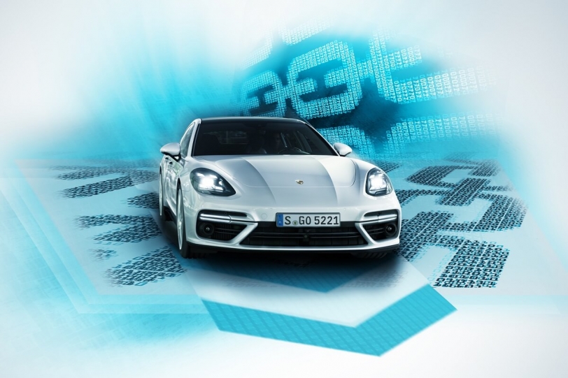 Porsche使用最先進的加密程序「Blockchain」來保障客戶的隱私與安全！