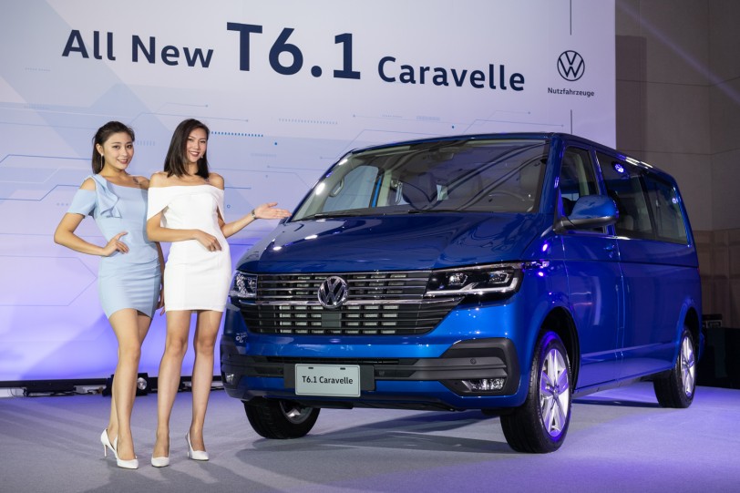 以數位形式重塑傳奇商旅，Volkswagen T6.1 Caravelle 小改款 140.3 萬起在台發表！