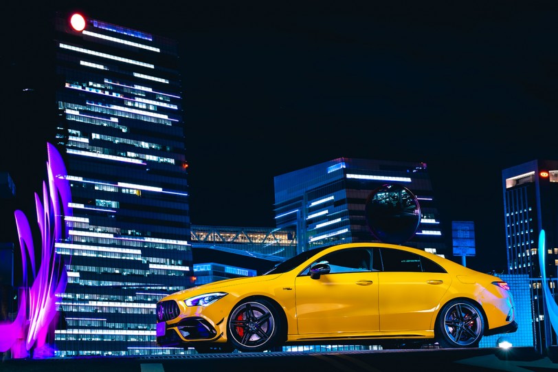 黑夜中閃亮的性能三芒星，2021 Mercedes-AMG CLA 45 S 4MATIC+ 黯夜版