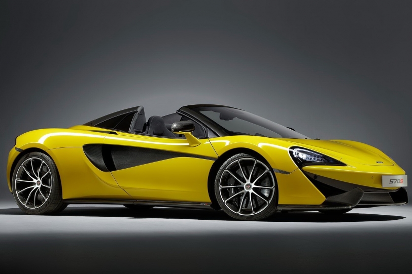 上空魅力無限、性能依舊不變 McLaren 570S Spider現身