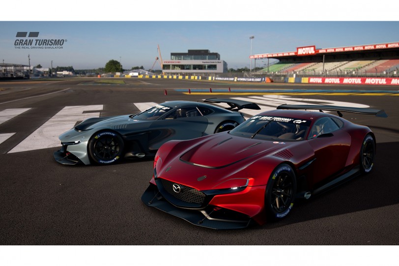 轉子引擎華麗再現 飆速奔馳線上賽道 MAZDA RX-VISION GT3概念跑車重磅登場