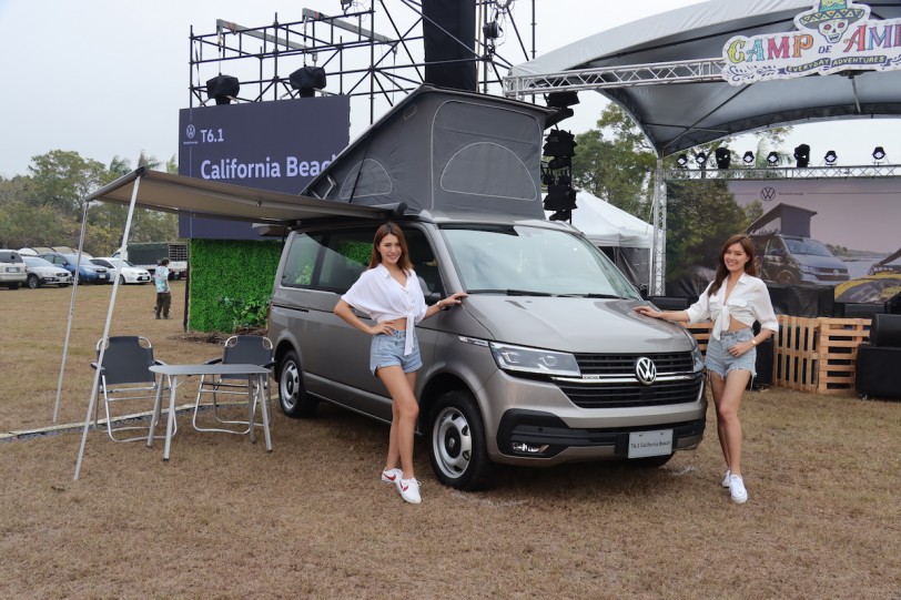 較預售價降價 1 萬，Volkswagen T6.1 California Beach 全能露營車 229.8 萬正式發表！