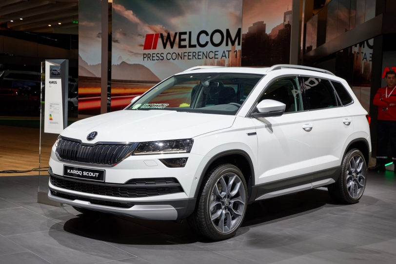 2018巴黎車展：越野、運動怎麼選！Skoda Karoq Scout / Sportline同步登場