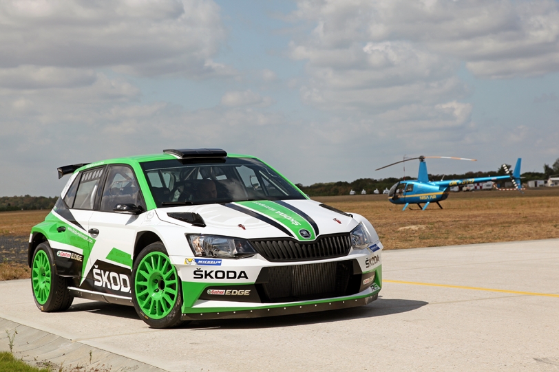 傳承50多年來的越野實戰血統，Škoda Fabia R5 WRC2賽車體驗！