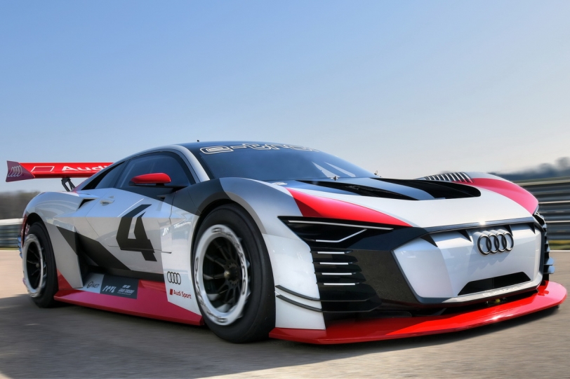 從電玩走入現實，Audi e-tron Vision Gran Turismo化身Formula E賽道體驗車