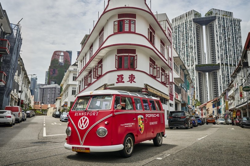 Porsche發佈最終的新加坡體驗中心設計概念圖，並重振Renndienst的遺產