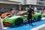 2018 Lamborghini Super Trofeo Asia亞洲挑戰賽日本富士站 Lamborghini Taipei代表車手陳意凡二度登頂Pro-Am組別分組冠軍席次