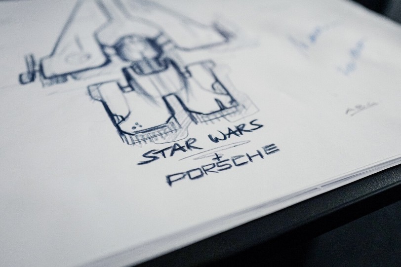 Porsche與星際大戰電影製作團隊合作 將推出聯名「太空飛船」(內有影片)
