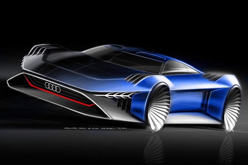Audi為電影動畫設計了全新概念車RSQ e-tron(內有影片)