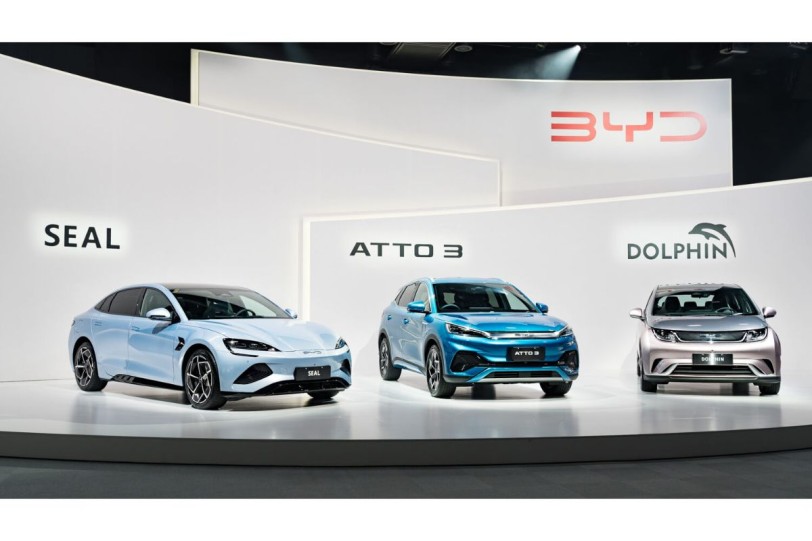 繼紅旗之後另一家中國車廠插旗日本市場，BYD 宣佈於2023年陸續發布三款純電車型！