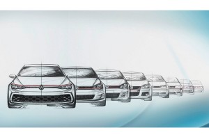 八世代Volkswagen Golf GTI,每一代都擁有獨特的前臉