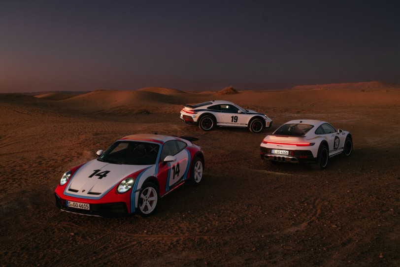 致敬達卡拉力賽勝利之前的努力！Porsche為911 Dakar推出三款專屬彩繪