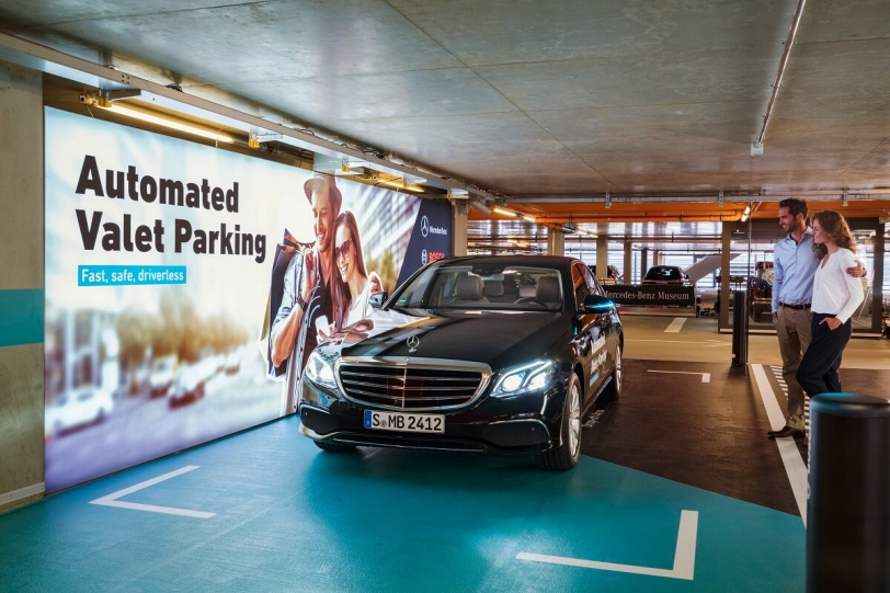 M-Benz與Bosch合作開發自動駕駛代客泊車(內有影片)