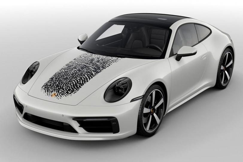 Porsche推出「指紋」個性化車身彩繪for 911