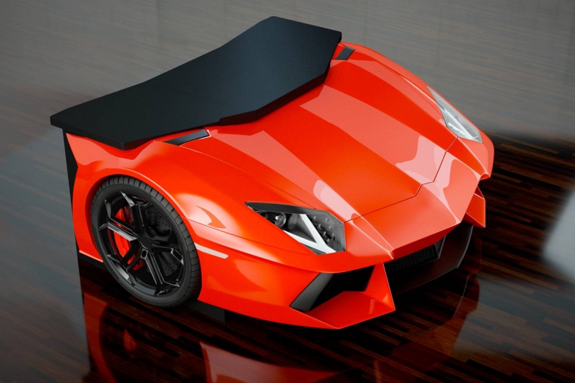 Lamborghini Aventador只要百萬？原來是限量44張的蠻牛辦公桌