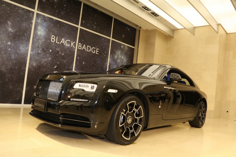 展現女神黑暗的一面，Rolls-Royce Wraith Black Badge現身台灣