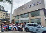 LUXGEN攜手臺北市政府教育局、龍華科技大學舉辦產業新手村見學團 提供莘莘學子見習電動車產業