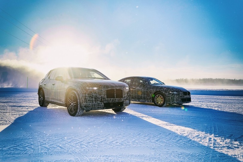 BMW iX3、i4和iNEXT在北極圈共同進行酷寒測試