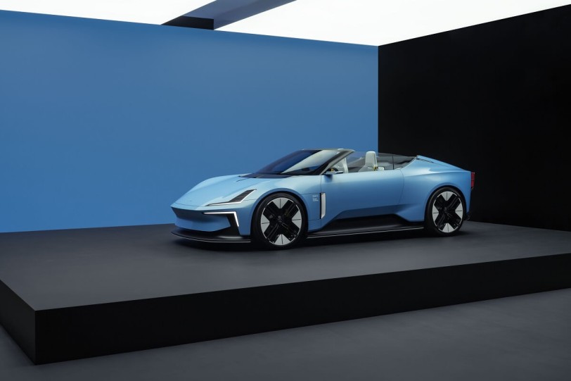 Polestar絕美敞篷電動概念車O2，將以6之名投入生產