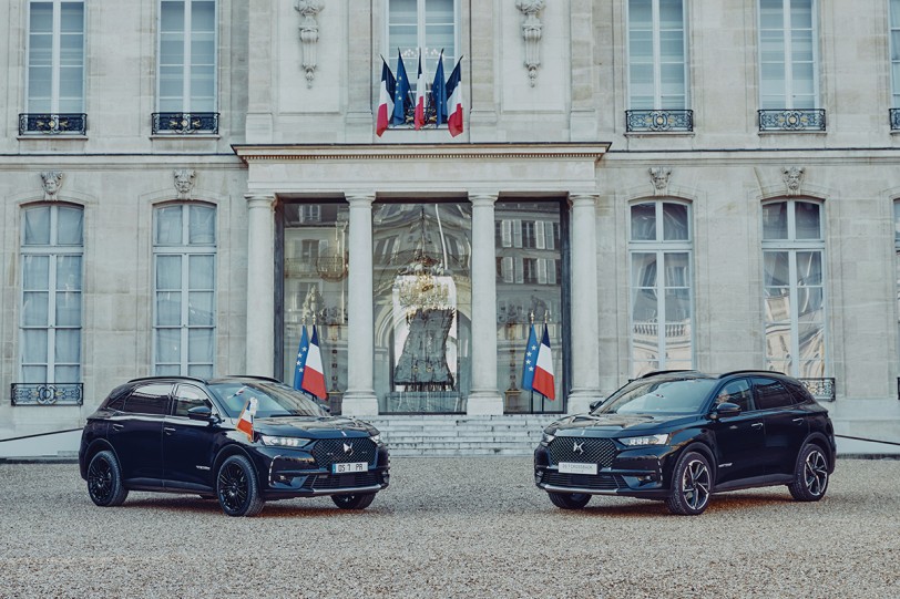 馬克宏的新座駕，DS 7 CROSSBACK ÉLYSÉE 加長軸距投入法國總統車隊！