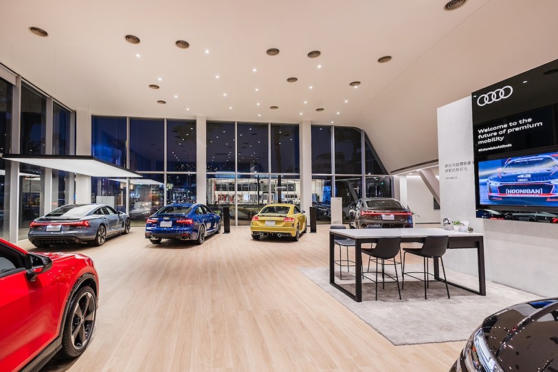 經銷據點再進化 Audi高雄、中和、台中展示中心全面升級