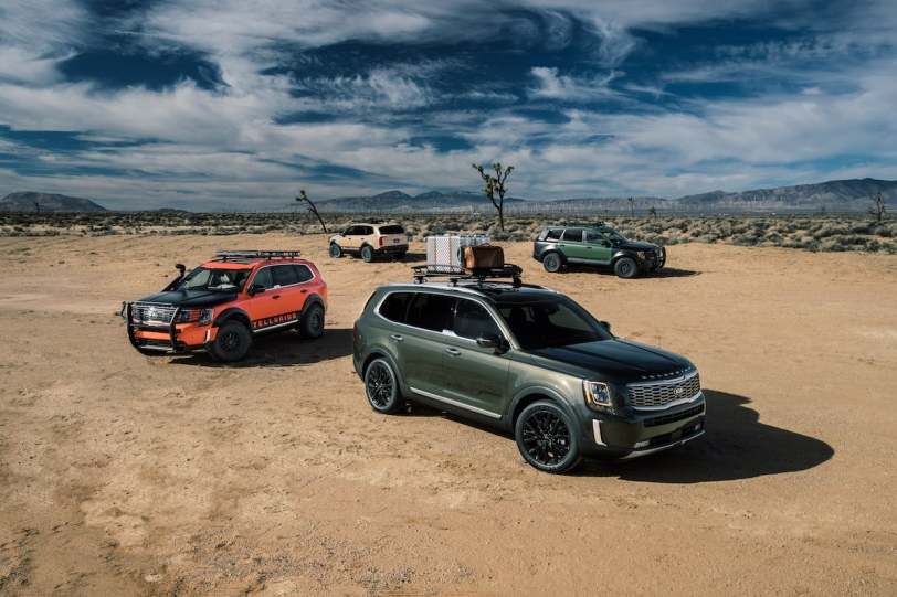 2019北美車展：重返全尺寸 SUV 市場，KIA Telluride 正式亮相