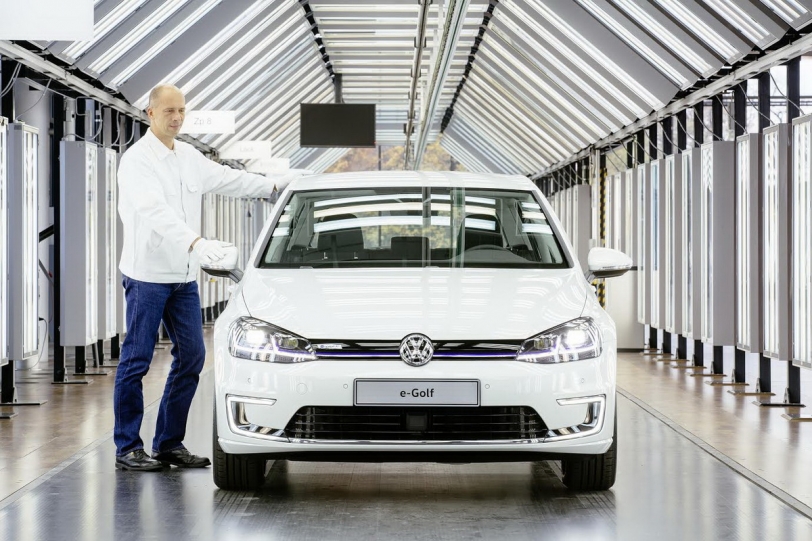 成就未來電能移動生活，Volkswagen e-Golf將於德勒斯登廠進行生產
