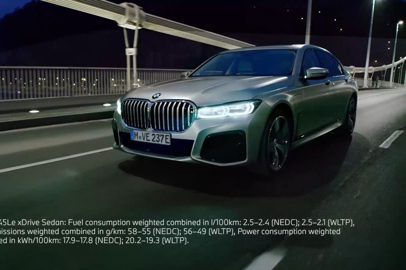 一個可以容納所有內容的地方。The BMW 7 Series Sedan