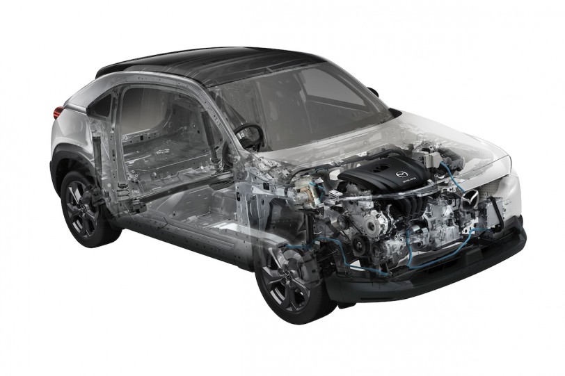 轉子引擎增程型技術終於要來！Mazda MX-30 RE-Extender 電動車 2022 年發表！