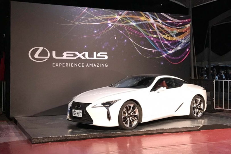 魅力超凡 奢華吸睛 LEXUS閃耀金鐘星光大道