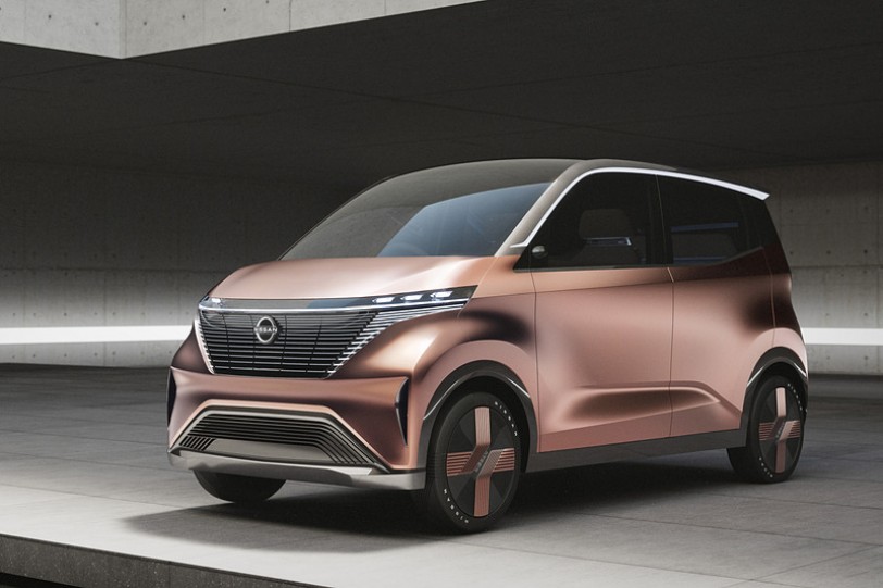 2019東京車展預覽：次世代純電輕自動車雛形， Nissan IMk Concept 亮相！