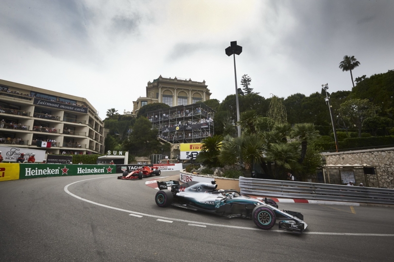摩納哥F1站，Mercedes-AMG Petronas力保排頭位置