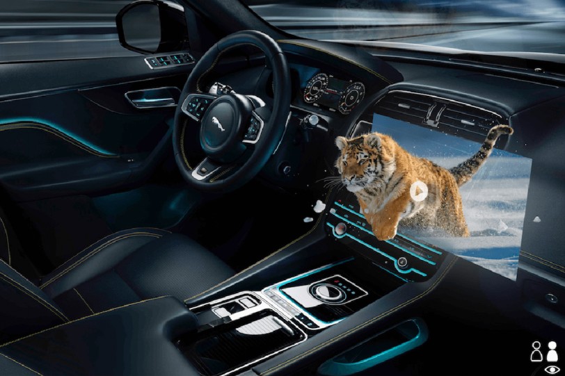 Jaguar Land Rover運用3D投影技術 研發下一世代抬頭顯示裝置
