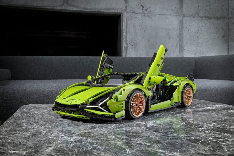 Lamborghini與LEGO合作推出Sián FKP 37 1：8模型(內有影片)