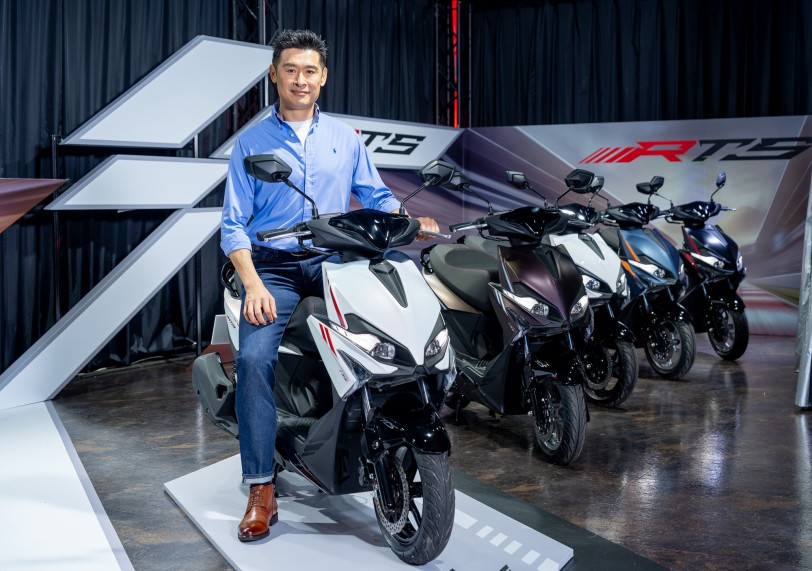 KYMCO 全方位布局 RTS 135新世代超級街跑震撼亮相、R統規賽正式啟動、RTS R量產版米蘭車展推出