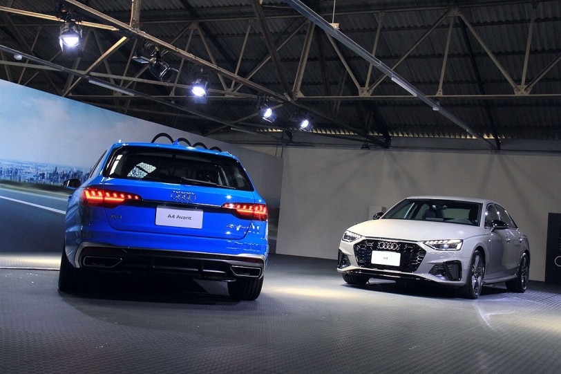 Audi小改款RS 4 Avant、A4在台亮相，並預告9/17正式上市