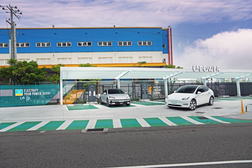 U-POWER基隆中山站正式開幕  首座360 kW超高速充電站 X 航運樞紐基隆市 X 自動充電功能上線