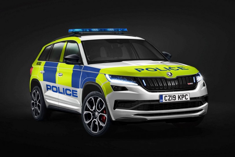 紐柏林最速7人座休旅！Skoda Kodiaq RS加入英國警車行列