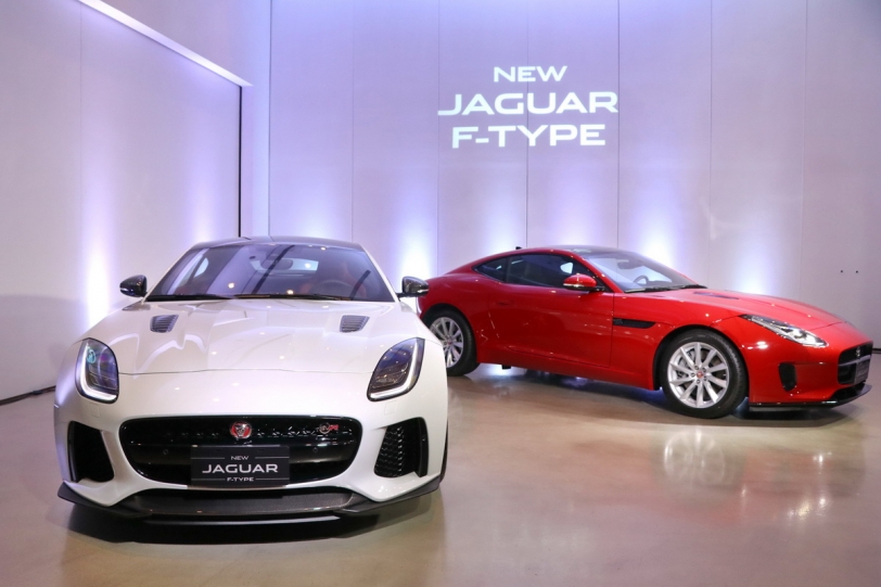 英倫獵豹狂吼，18年式Jaguar F-Type Coupe/ F-Type SVR同步降臨